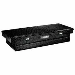 Tradesman Truck 70 Inch Cross Bed Low Profile Black Aluminum Tool Box 79100LP - Tool Boxes