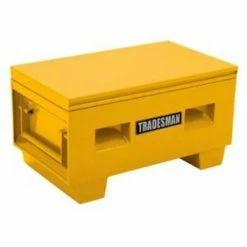 Tradesman Truck 36 Inch Heavy Duty Yellow Job Site Box 08036Y - Tool Boxes