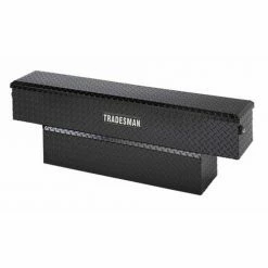 Tradesman Truck 54 Inch Utility Vehicle Black Aluminum Tool Box 76135T - Tool Boxes